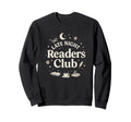 Late Night Readers Club Moon Stars Sweatshirt - Minimalist Print Men Women - T-Shirt, Sweatshirt, Hoodie