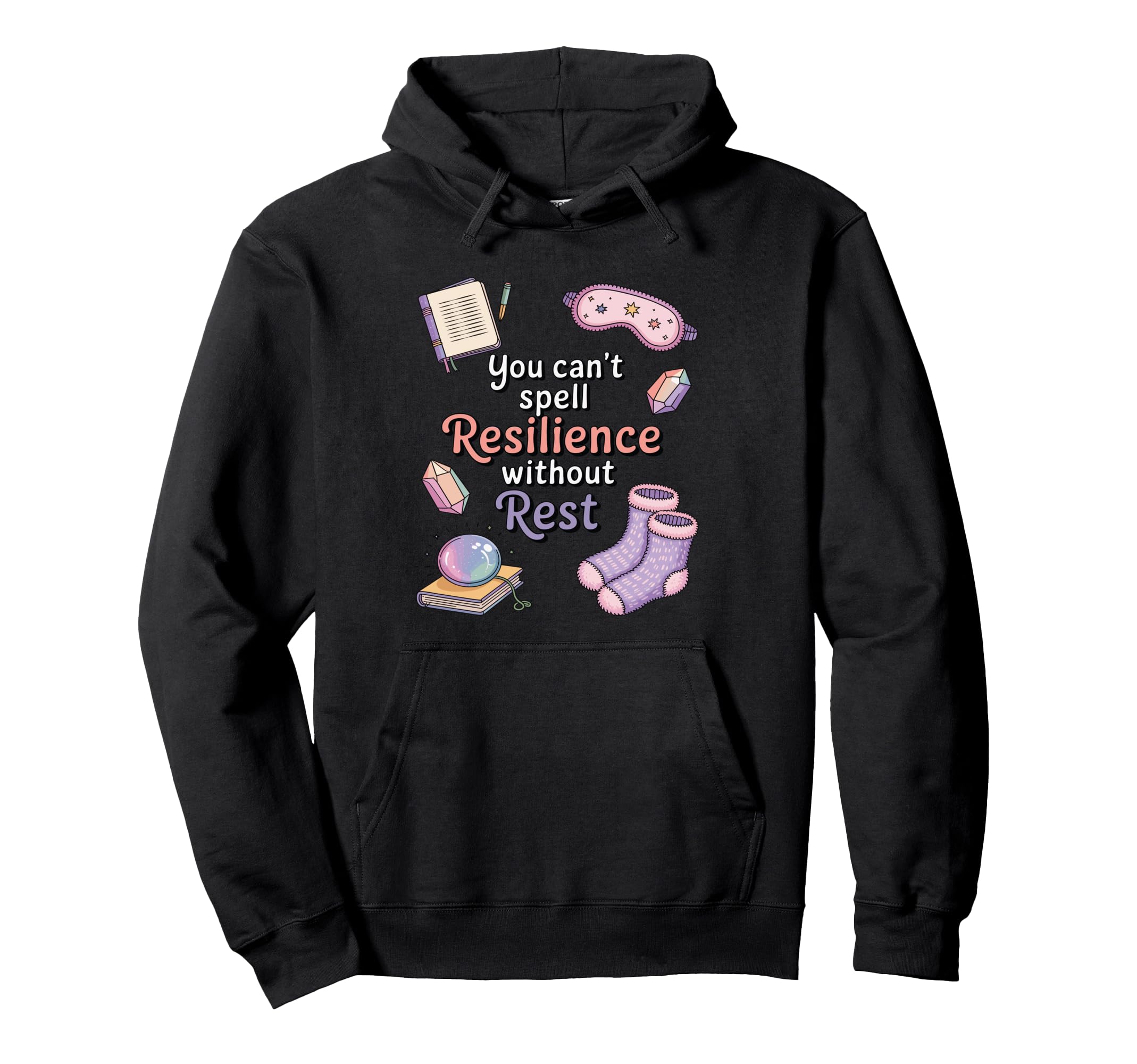 You Cant Spell Resilience Without Hoodie - Aesthetic Graphic for Adults - T-Shirt, Sweatshirt, Hoodie