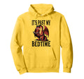 Its Past My Bedtime Dragon Reading Book Hoodie - Trendy Graphic for Adults - T-Shirt, Sweatshirt, Hoodie