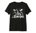 Fantasie Wolf Howls Moon Dragon T-Shirt - Casual Everyday Wear for Adults - T-Shirt, Sweatshirt, Hoodie