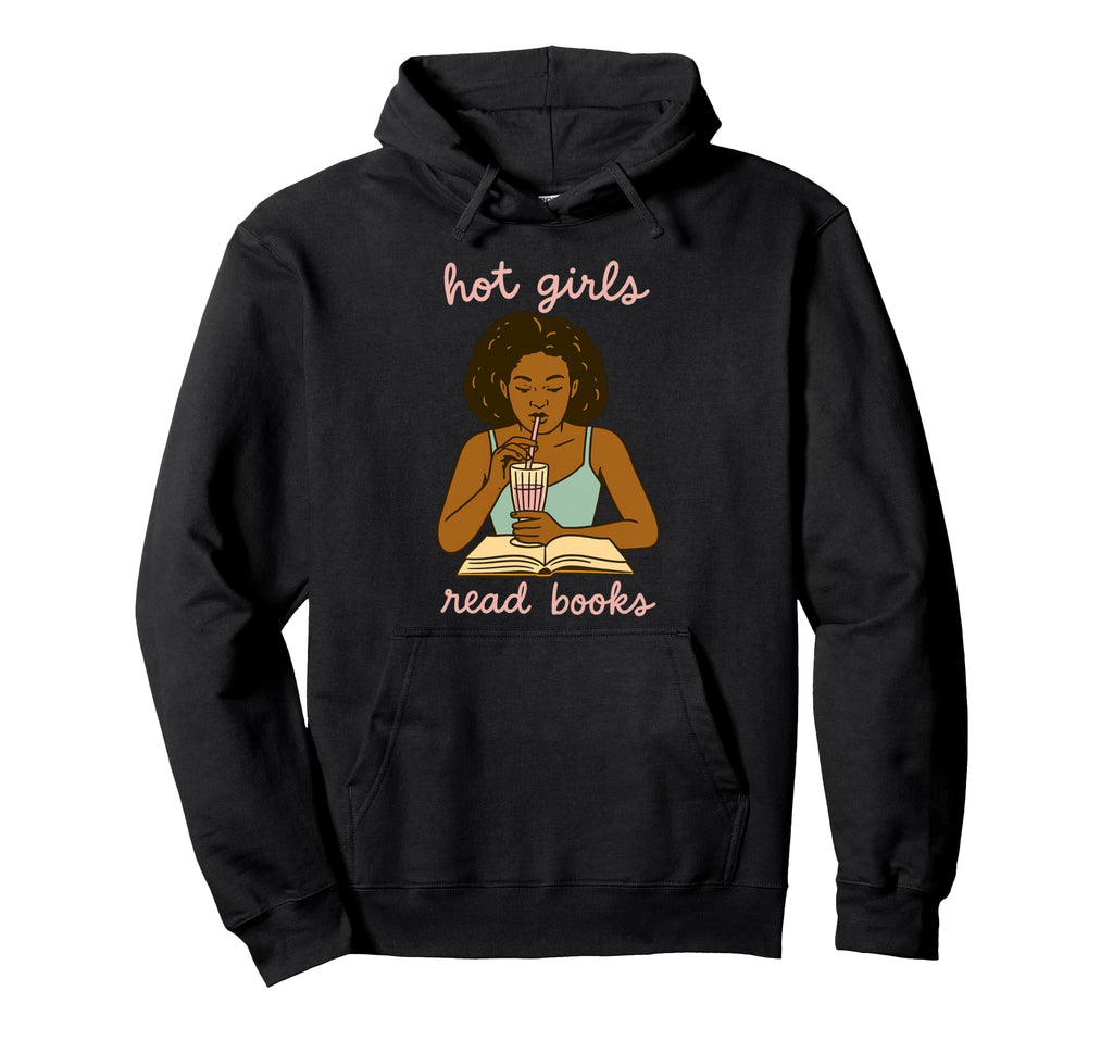Book Lovers Hot Read Books Hoodie - Graphic Print Unisex - T-Shirt, Sweatshirt, Hoodie