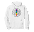 Chakras Mandala Yoga Meditation Namaste Hoodie - Trendy Graphic for Adults - T-Shirt, Sweatshirt, Hoodie