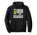 Rainbow May I Wear Green Mental Hoodie - Casual Everyday Wear Men Women - T-Shirt, Sweatshirt, Hoodie