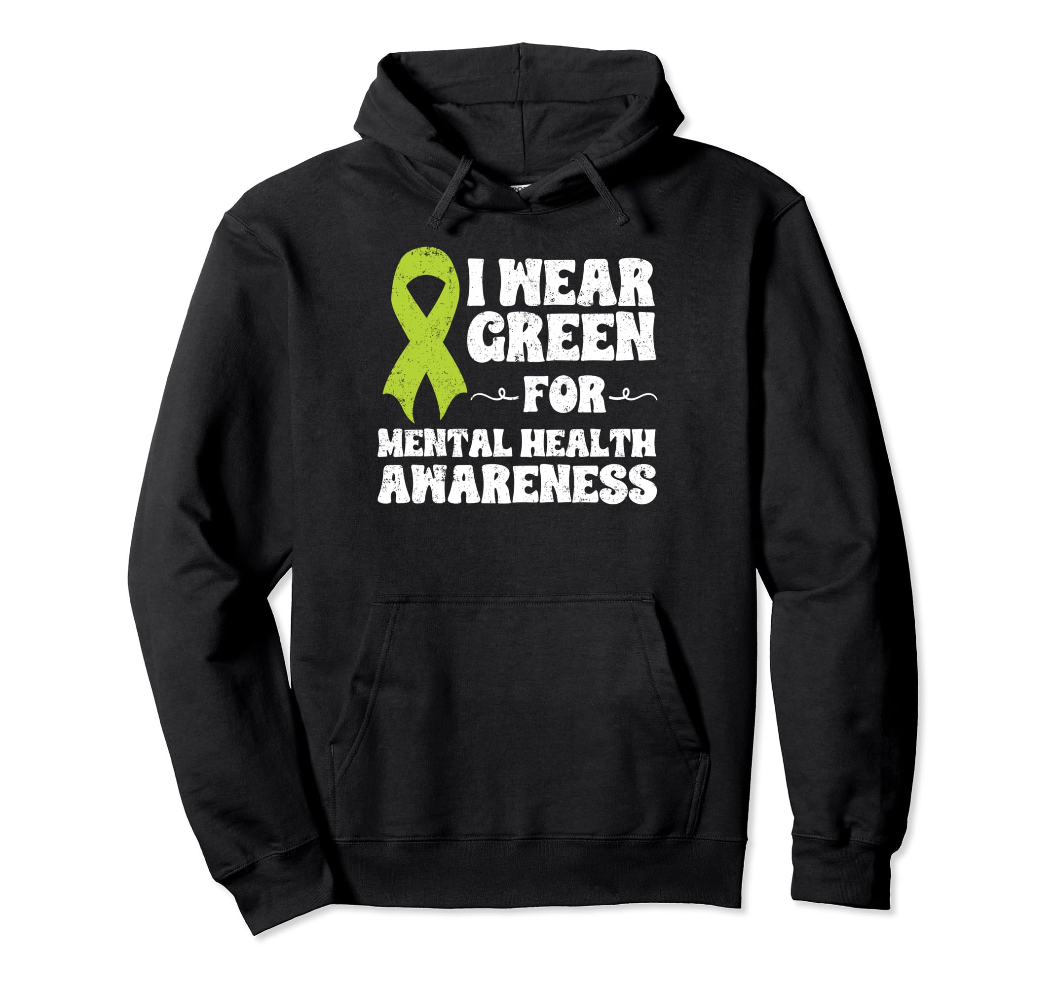 Rainbow May I Wear Green Mental Hoodie - Casual Everyday Wear Men Women - T-Shirt, Sweatshirt, Hoodie