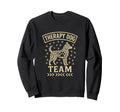 Therapy Dog Team School Library Sweatshirt - Unique Graphic for Adults - T-Shirt, Sweatshirt, Hoodie