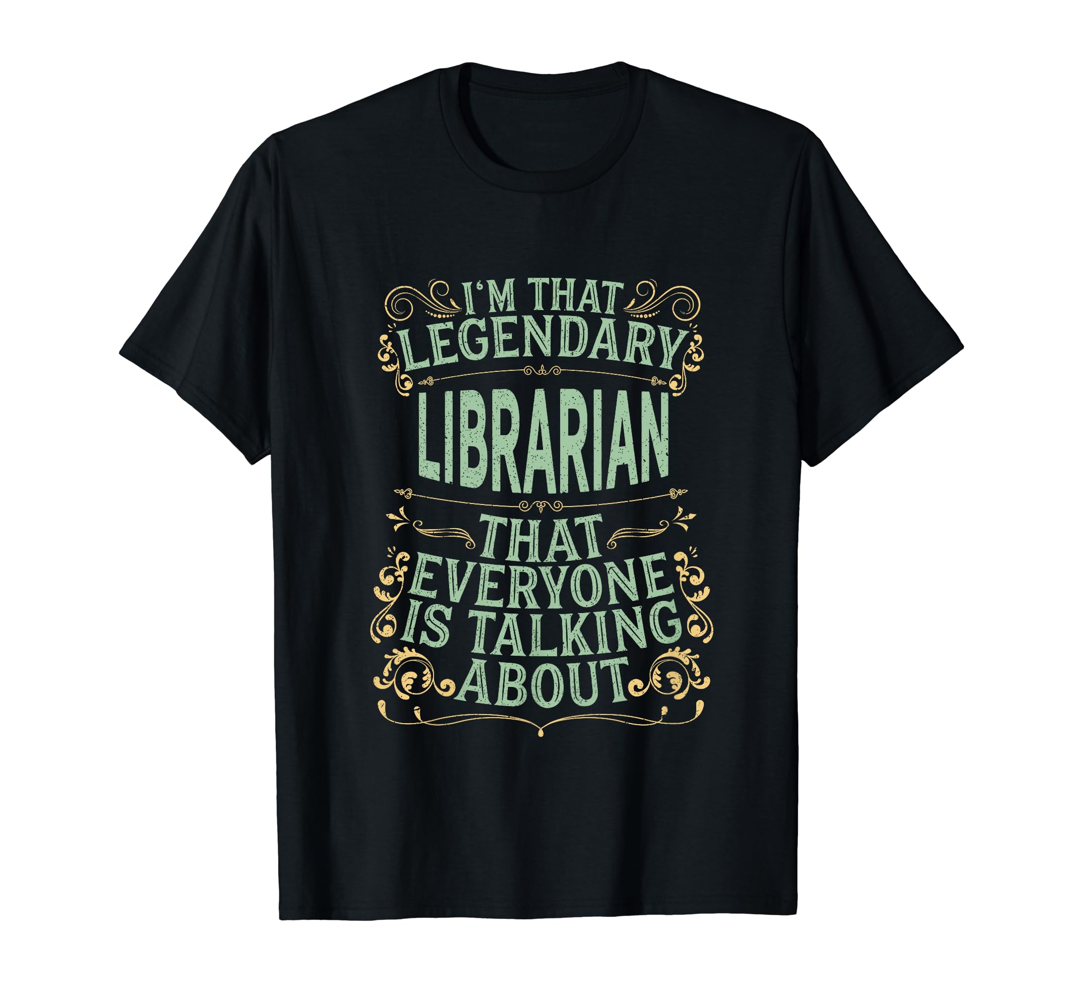 Library Reading Literature Legendary T-Shirt - Custom Art Print for Adults - T-Shirt, Sweatshirt, Hoodie