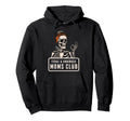 Feral Unhinged Moms Club Mom Moms Club Hoodie - Minimalist Print Unisex - T-Shirt, Sweatshirt, Hoodie