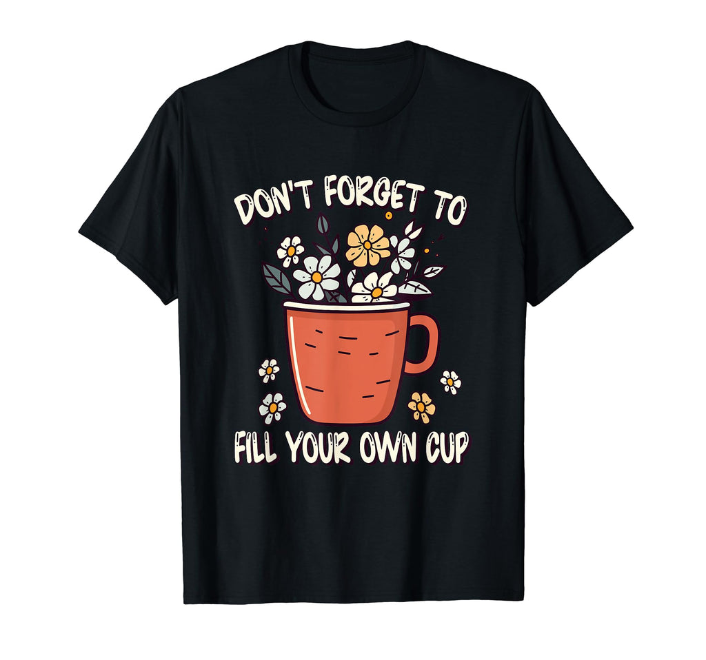Flower Flowerpot Mental Health T-Shirt - Custom Art Print for Adults - T-Shirt, Sweatshirt, Hoodie