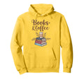 Reading And Coffee Lover Coffee And Hoodie - Fun Novelty Design Unisex - T-Shirt, Sweatshirt, Hoodie
