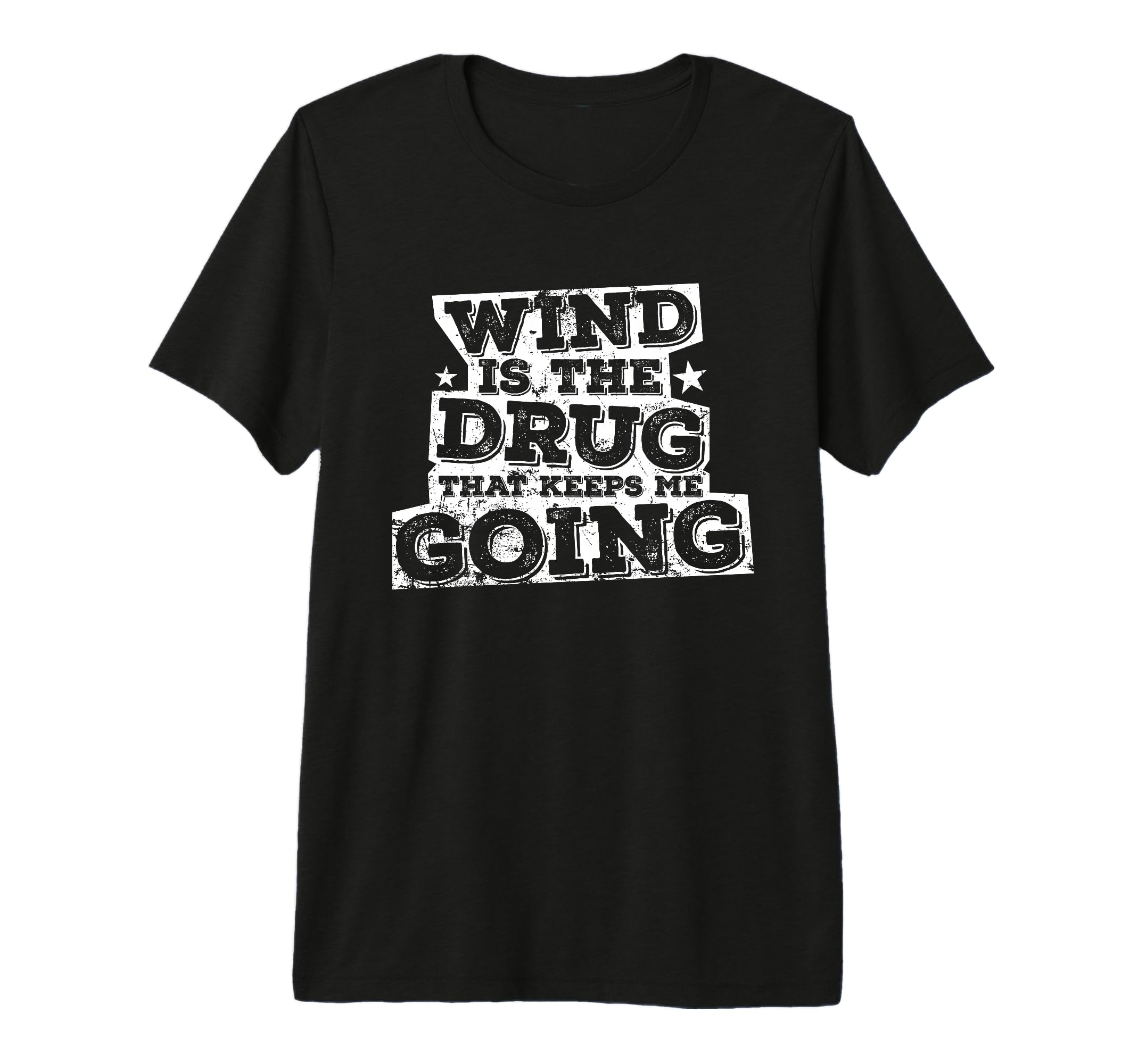 Wind Is Drug That Keeps Me Going Tri Blend T-Shirt - Unique Graphic Unisex - T-Shirt, Sweatshirt, Hoodie
