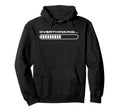 Overthinking Funny Loading Bar Hoodie - Custom Art Print Men Women - T-Shirt, Sweatshirt, Hoodie