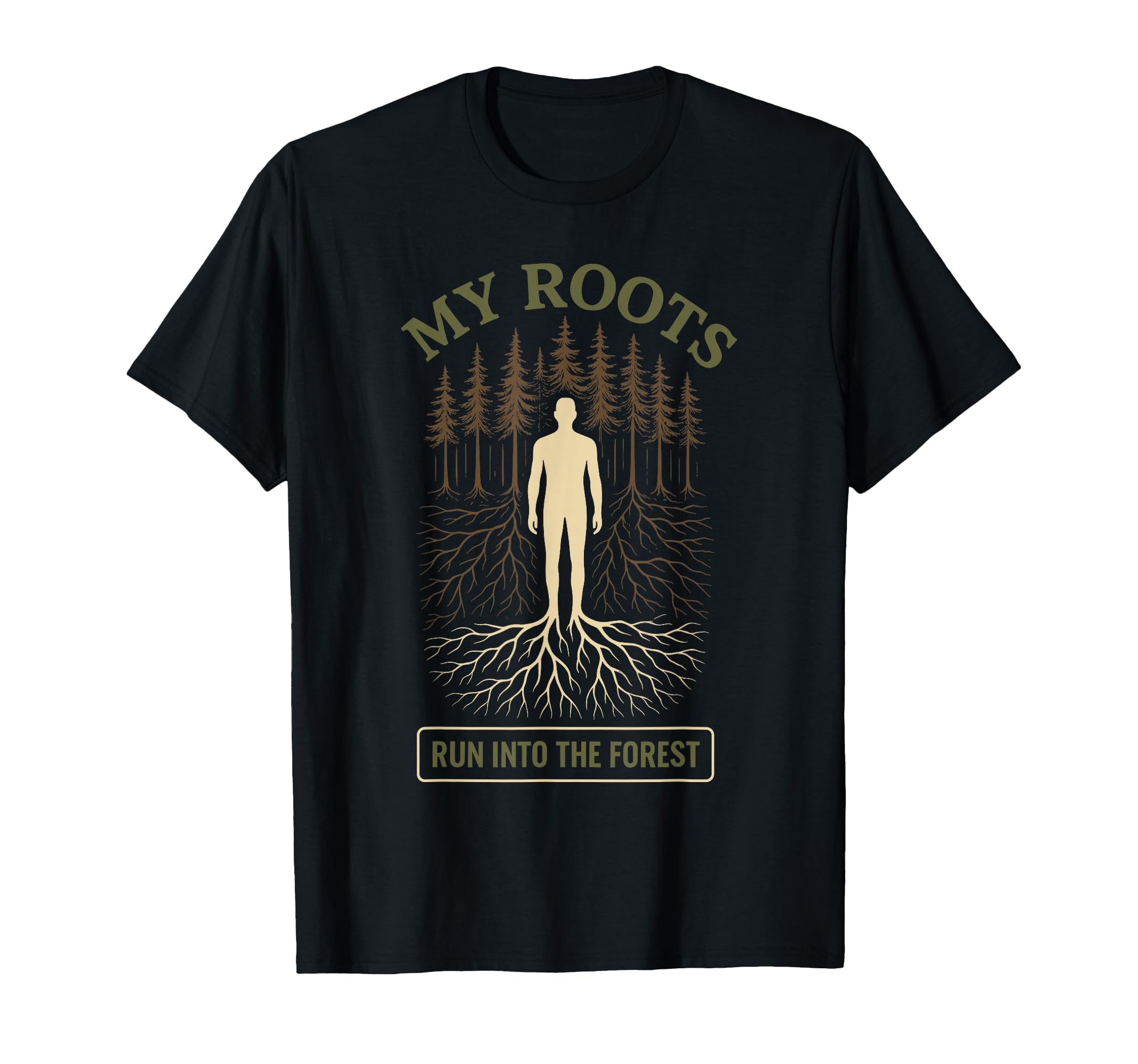 Forest Walk Overthinker Mental T-Shirt - Casual Everyday Wear for Adults - T-Shirt, Sweatshirt, Hoodie