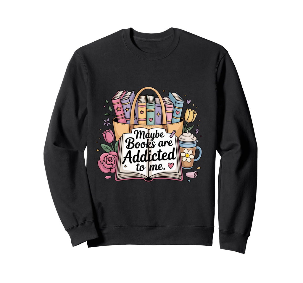 Bibliophile Book Lovers Book Blogger Hoodie - Trendy Graphic for Adults - T-Shirt, Sweatshirt, Hoodie