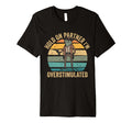 Hold Partner Im Overstimulated Cowboy T-Shirt - Minimalist Print Men Women - T-Shirt, Sweatshirt, Hoodie