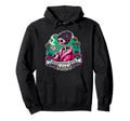Overstimulated Mom Skeleton Drinking Hoodie - Aesthetic Graphic Men Women - T-Shirt, Sweatshirt, Hoodie