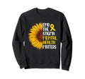 End Stigma Mental Health Matters Sweatshirt - Custom Art Print Men Women - T-Shirt, Sweatshirt, Hoodie