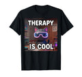 Therapy Is Cat Meme T-Shirt - Streetwear Style Unisex - T-Shirt, Sweatshirt, Hoodie