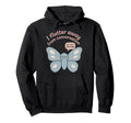 Anti Social Butterfly Introvert Meme Hoodie - Novelty Apparel Men Women - T-Shirt, Sweatshirt, Hoodie