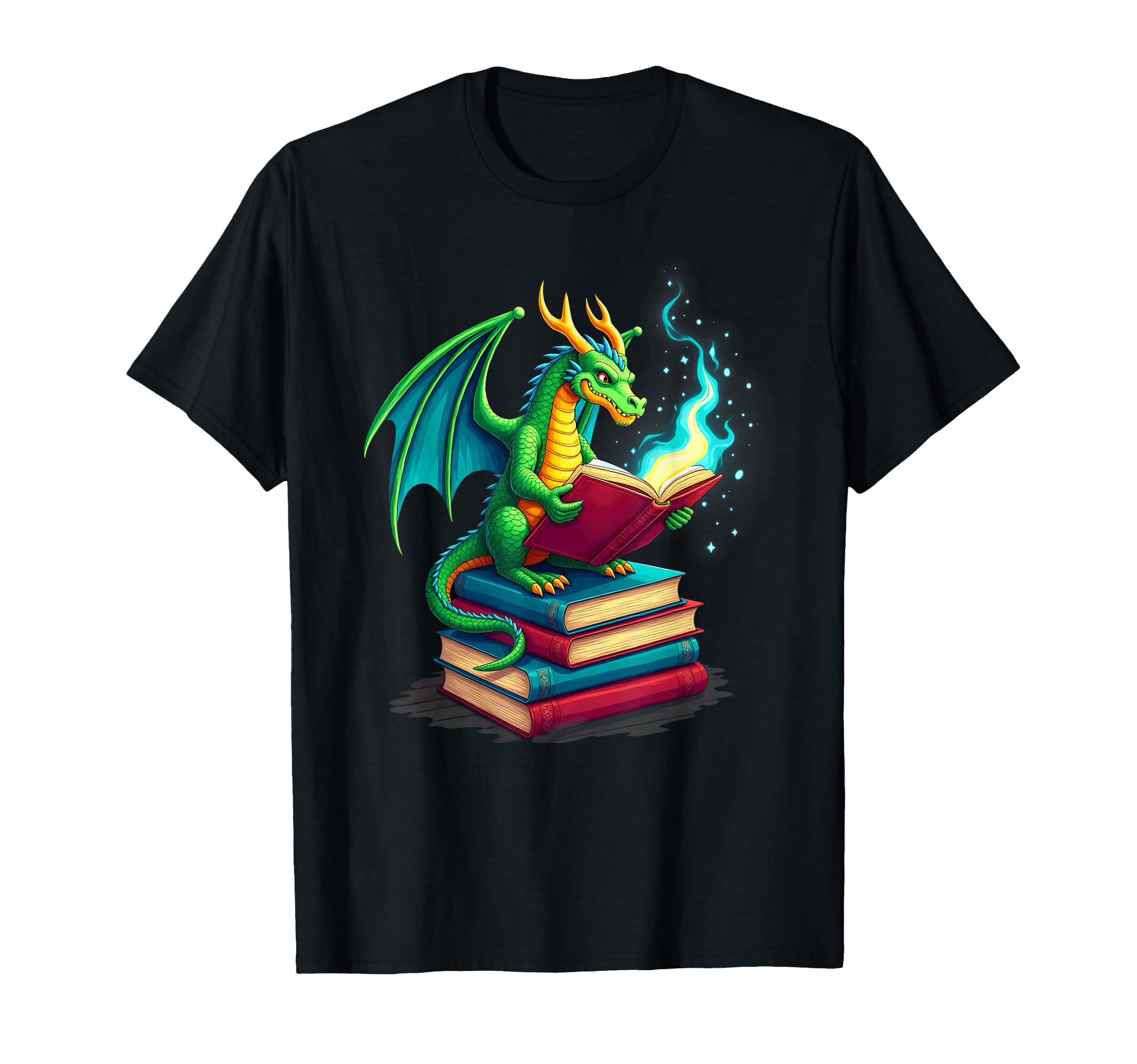 Bookworm Book Dragon School Sweatshirt - Streetwear Style for Adults - T-Shirt, Sweatshirt, Hoodie