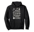 Christian Coffee Gets Me Started Hoodie - Streetwear Style for Adults - T-Shirt, Sweatshirt, Hoodie
