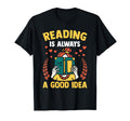 Bookworm Reading Lover Book Addict T-Shirt - Custom Art Print Men Women - T-Shirt, Sweatshirt, Hoodie