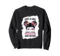 Just Who Loves Dragons And Books Sweatshirt - Streetwear Style Men Women - T-Shirt, Sweatshirt, Hoodie