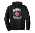 Anxiety Introvert Mental Health Sweatshirt - Minimalist Print Men Women - T-Shirt, Sweatshirt, Hoodie