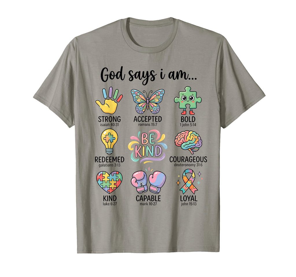 God Says Biblical Affirmations T-Shirt - Trendy Graphic Men Women - T-Shirt, Sweatshirt, Hoodie