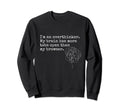 Im Overthinker Overthink Brain Sweatshirt - Minimalist Print for Adults - T-Shirt, Sweatshirt, Hoodie