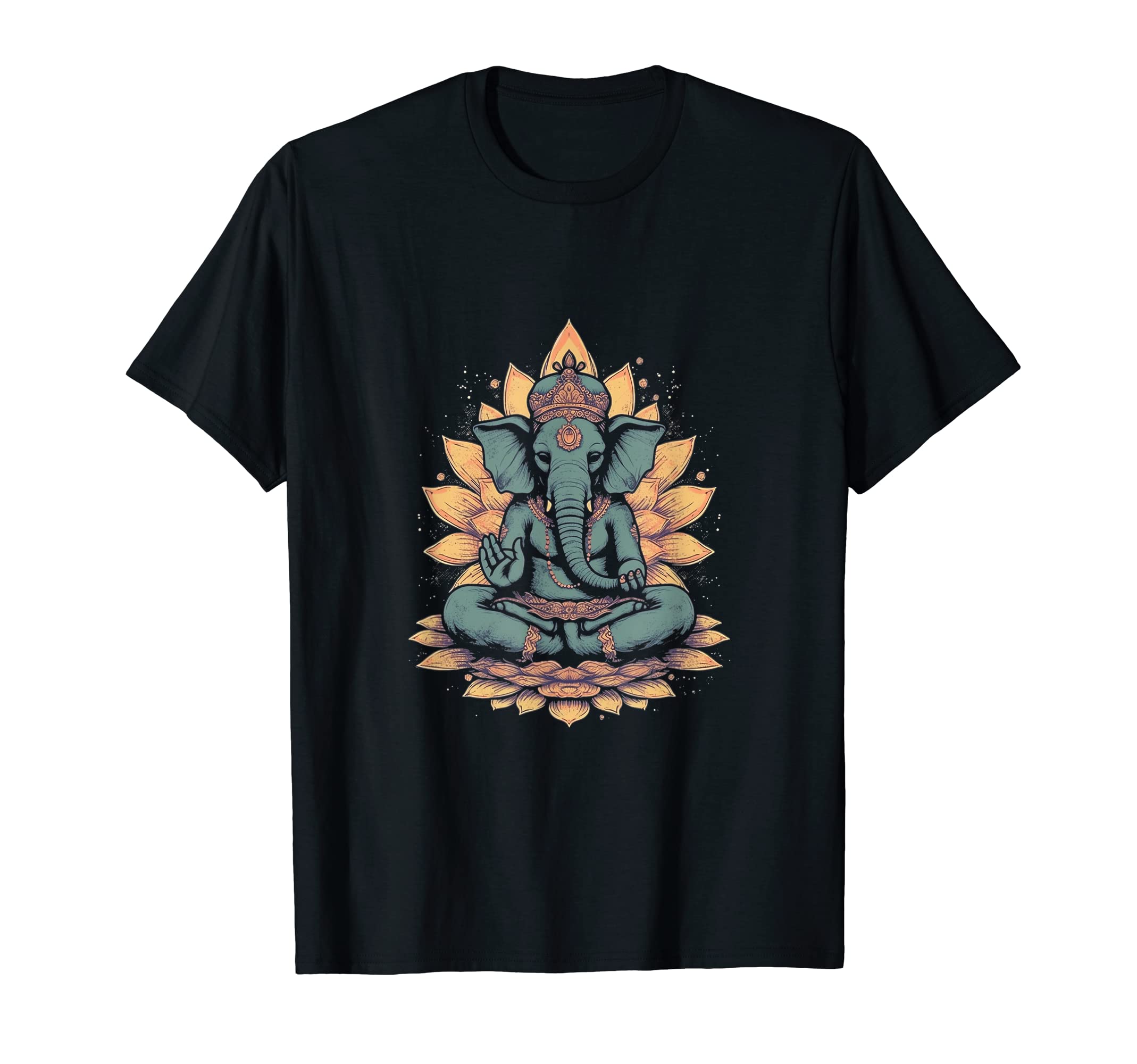 Yoga Elephant Meditation Mindfulness Zen T-Shirt - Unique Graphic Unisex - T-Shirt, Sweatshirt, Hoodie