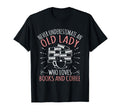 Never Underestimate Old Lady Funny T-Shirt - Unique Graphic for Adults - T-Shirt, Sweatshirt, Hoodie