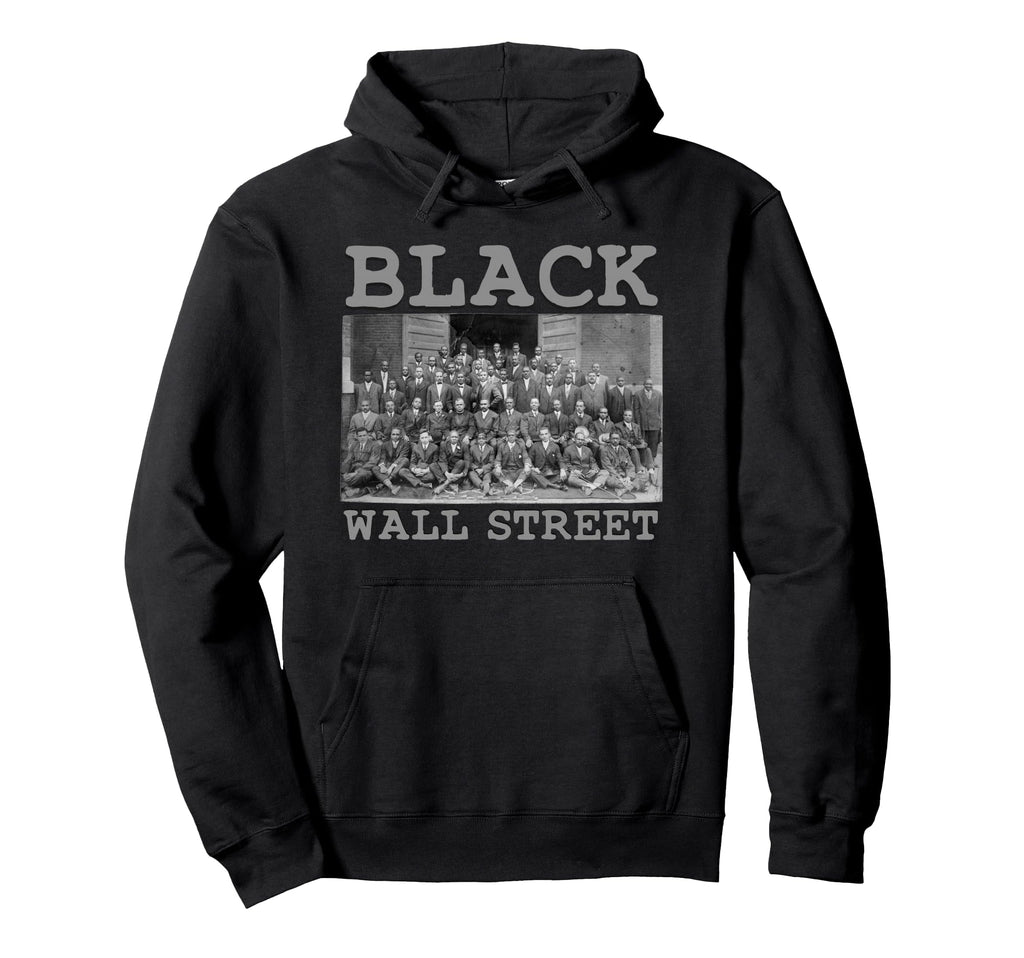 Business Black History Month Wall Hoodie - Novelty Apparel for Adults - T-Shirt, Sweatshirt, Hoodie