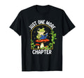 Just One More Chapter Frog Reading T-Shirt - Aesthetic Graphic for Adults - T-Shirt, Sweatshirt, Hoodie