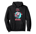 Just Who Loves Books Funny Book Hoodie - Streetwear Style for Adults - T-Shirt, Sweatshirt, Hoodie