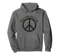 Peace Looks Good Me Self Care Peace Hoodie - Minimalist Print Men Women - T-Shirt, Sweatshirt, Hoodie