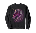 Unicorn Sweatshirt - Minimalist Print for Adults - T-Shirt, Sweatshirt, Hoodie