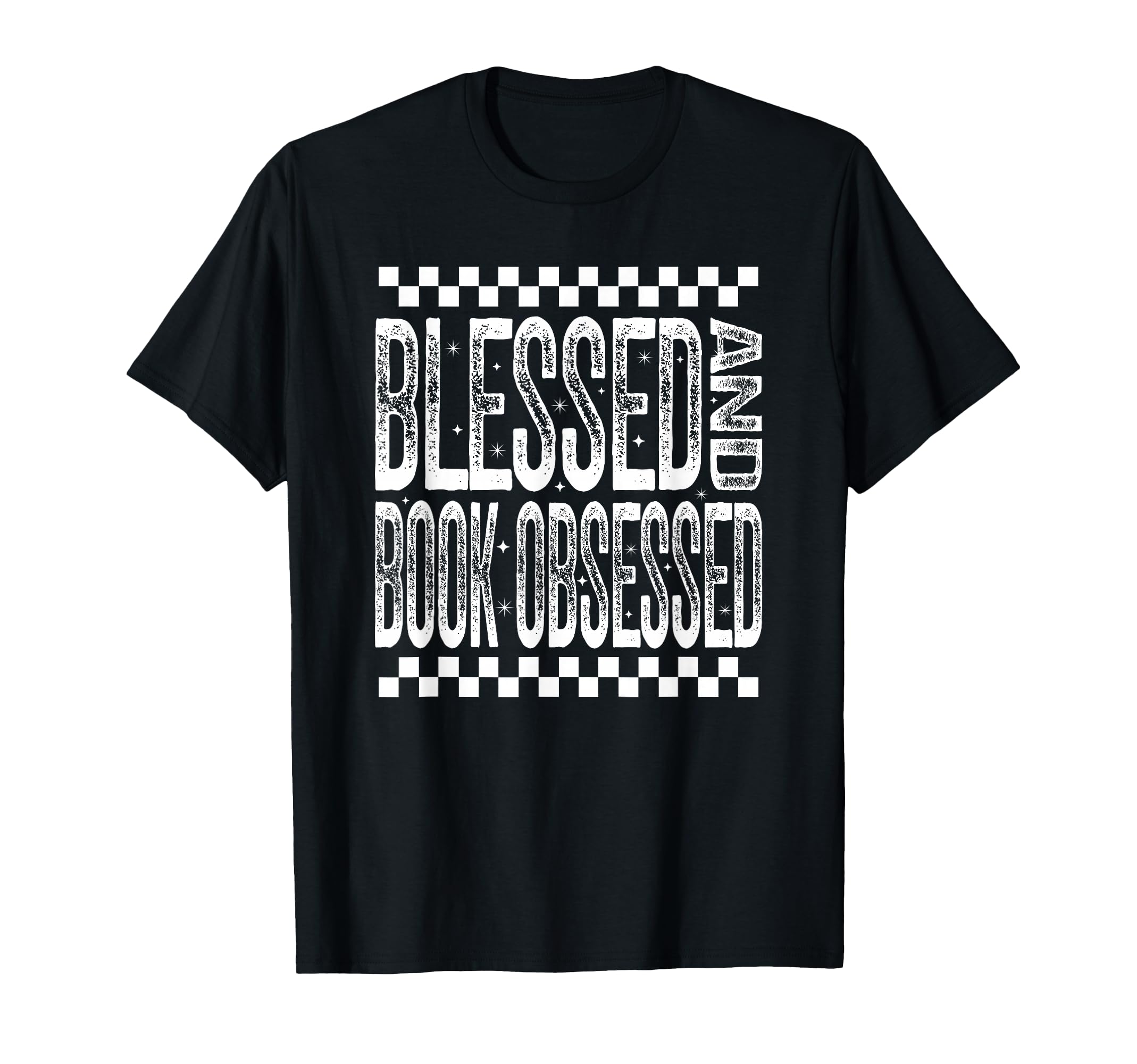 Blessed Book Obsessed Christian T-Shirt - Aesthetic Graphic for Adults - T-Shirt, Sweatshirt, Hoodie