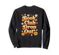Book Lover Bookish 70S Sunset Book Sweatshirt - Custom Art Print Men Women - T-Shirt, Sweatshirt, Hoodie
