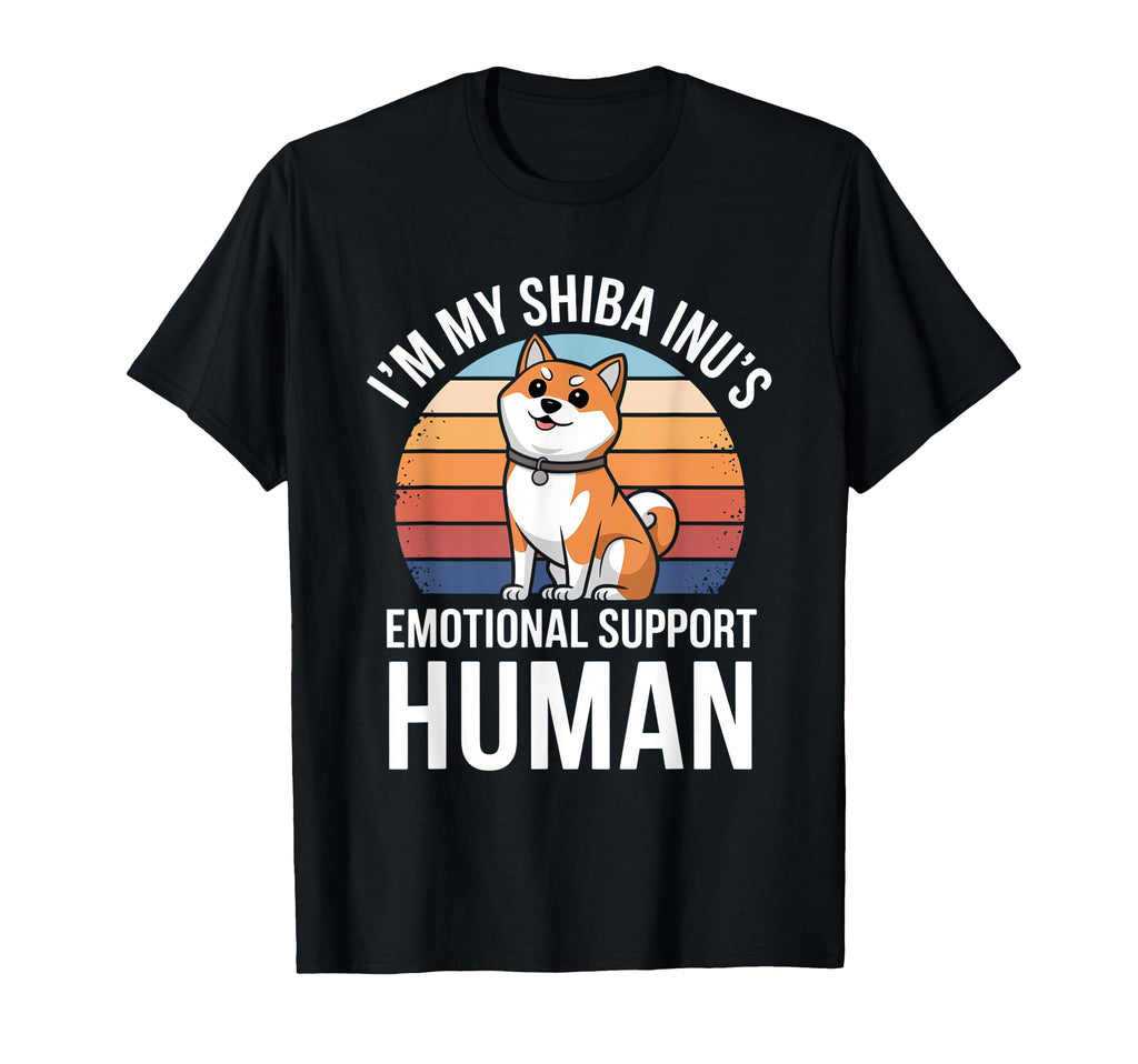 Im My Shiba Inus Emotional Support T-Shirt - Unique Graphic for Adults - T-Shirt, Sweatshirt, Hoodie