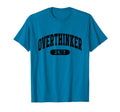 Overthinker 24 7 Funny Slogan Jersey T-Shirt - Unique Graphic for Adults - T-Shirt, Sweatshirt, Hoodie