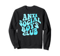 Anti Social Club Funny Sweatshirt - Casual Everyday Wear for Adults - T-Shirt, Sweatshirt, Hoodie