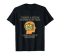 Funny Mental Chaos Overthinkers T-Shirt - Graphic Print Unisex - T-Shirt, Sweatshirt, Hoodie