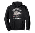Opossum Therapeutic Screaming Stress Sweatshirt - Trendy Graphic Unisex - T-Shirt, Sweatshirt, Hoodie