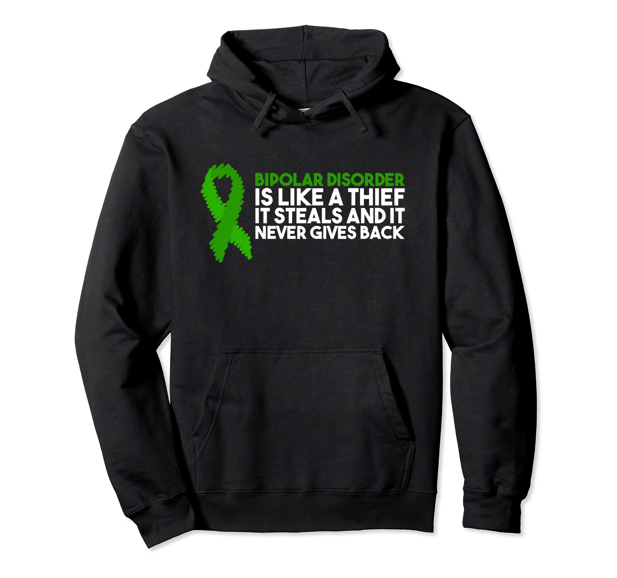 Bipolar Disorder Like Thief Steals Hoodie - Custom Art Print for Adults - T-Shirt, Sweatshirt, Hoodie