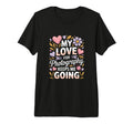My Love Photography Keeps Me Going Hearts T-Shirt - Novelty Apparel Unisex - T-Shirt, Sweatshirt, Hoodie