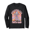 Overstimulated Moms Club Groovy Hoodie - Aesthetic Graphic Men Women - T-Shirt, Sweatshirt, Hoodie
