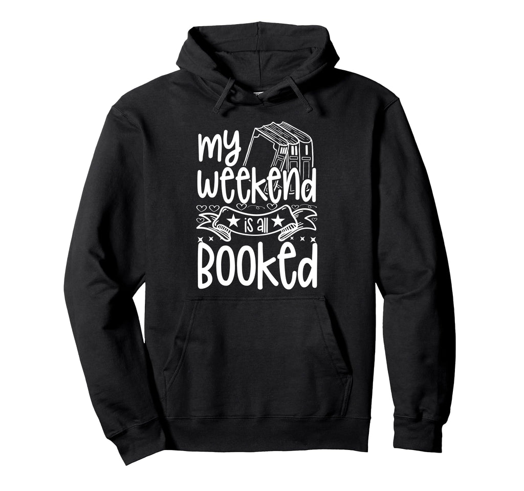 Reading Bookshelf Book Club Nerdy Hoodie - Casual Everyday Wear for Adults - T-Shirt, Sweatshirt, Hoodie