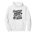 Coffee Good Book Lover Barista Hoodie - Custom Art Print for Adults - T-Shirt, Sweatshirt, Hoodie