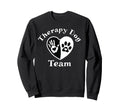 Therapy Dog Team Animal Assisted Sweatshirt - Custom Art Print Men Women - T-Shirt, Sweatshirt, Hoodie