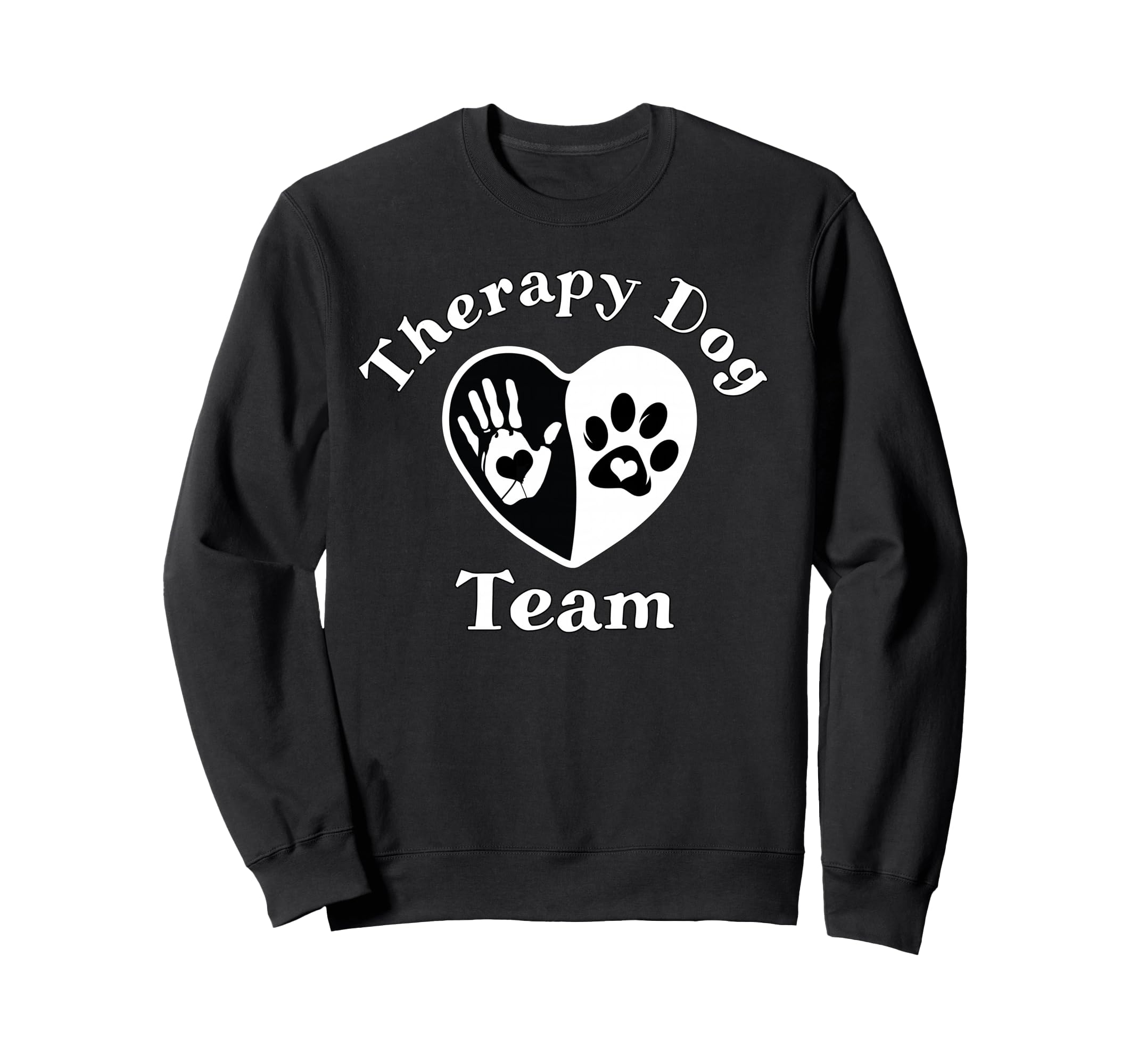 Therapy Dog Team Animal Assisted Sweatshirt - Custom Art Print Men Women - T-Shirt, Sweatshirt, Hoodie
